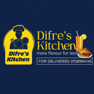 20250926 1253 difre's kitchen logo remix 01k62q0842fw4879ja1qk2tax8 (1)